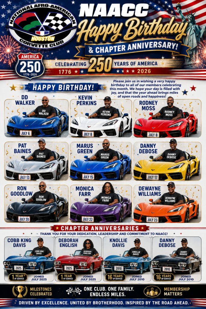 NAACC 2026 July Birthdays & Anniversaries